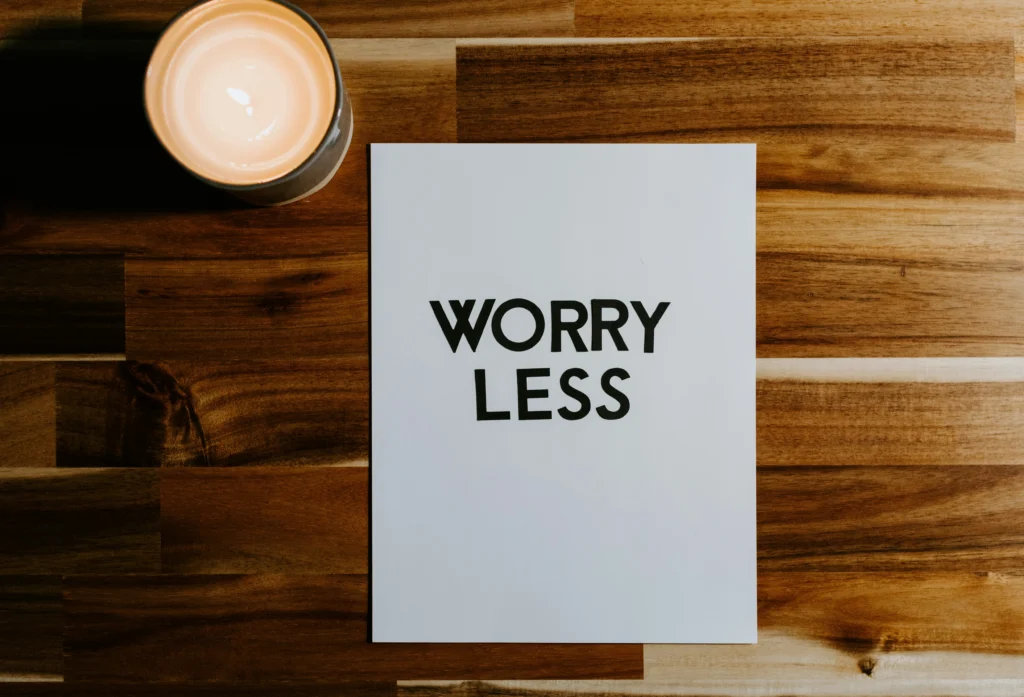 what can i do to feel less anxious?